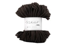 2629 bavlnena snura mila 3mm cokoladova p20