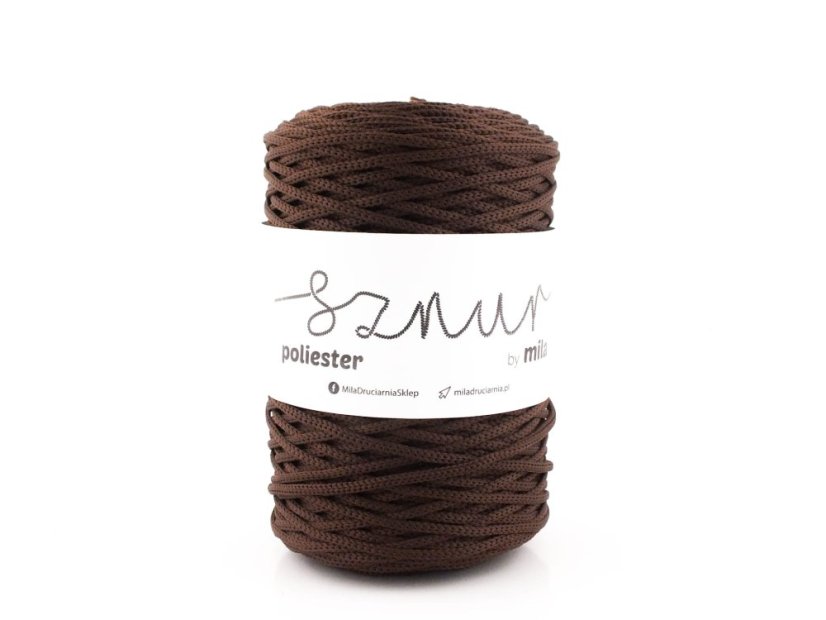 Polyesterová šňůra 3mm/200m - Čokoládová