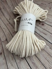 Šňůra MILA 5mm / 50m - Ecru