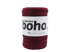 62 bavlnena snura boho bordova