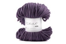 2638 bavlnena snura mila 3mm fialkova p69