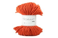 2755 bavlnena snura mila 3mm pomerancova p34