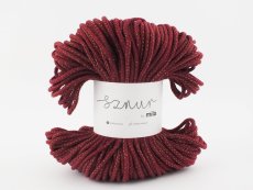 3115 bavlnena snura mila glitter 5mm bordova zlata pg117