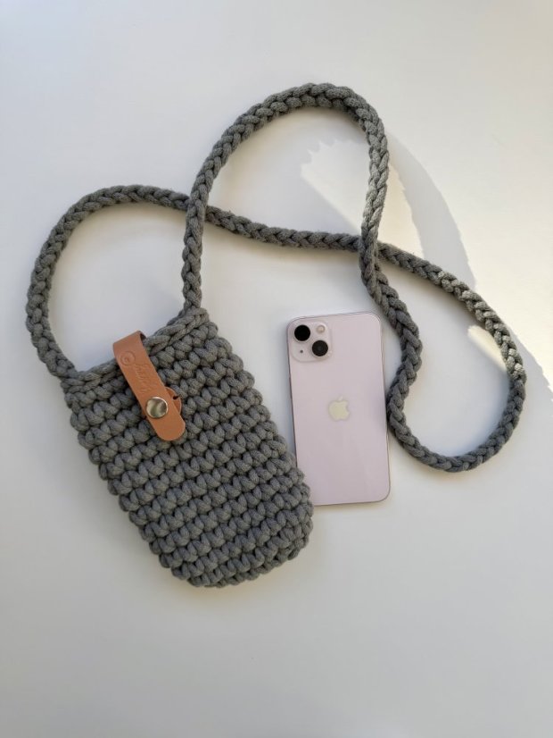 Kapsička na mobil - Khaki