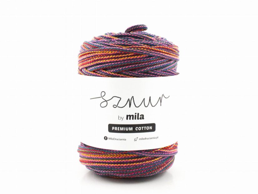 3499 bavlnena snura premium cotton 5mm 100m mix folk