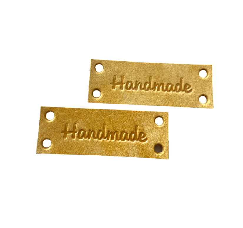Cedulka Handmade 45x15mm (Barva Capuccino)