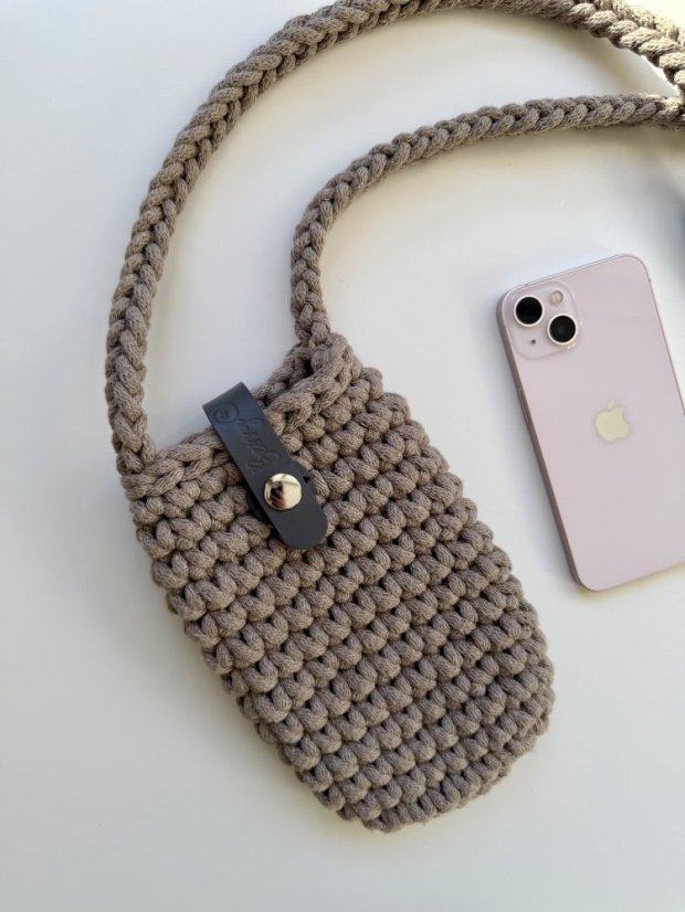 Kapsička na mobil - Cappuccino