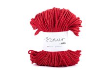 3130 bavlnena snura mila glitter 5mm cervena zlata pg113