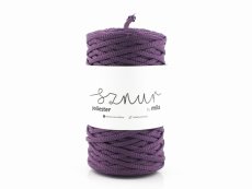 Polyesterová šňůra 5mm/100m - Bordová světlá