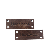Cedulka Handmade 45x15mm (Barva Capuccino)