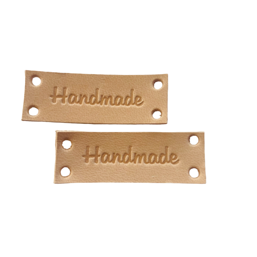 Cedulka Handmade 45x15mm (Barva Capuccino)
