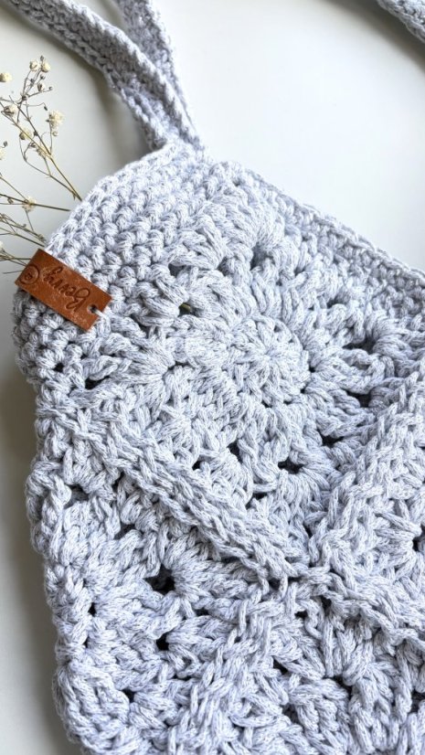 Granny bag Daisy Silver