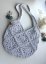 Granny bag Daisy Silver