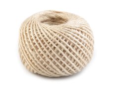 JUTOVÝ PROVÁZEK 2mm/35 a 40m (Barva Krémová světlá)