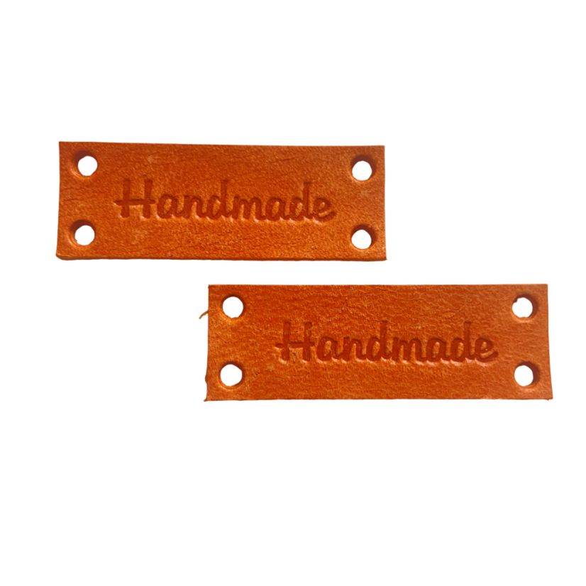 Cedulka Handmade 45x15mm (Barva Capuccino)