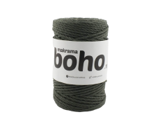 104 bavlnena snura boho olivova tmava