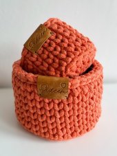 Košíček - Cihlový - Sada