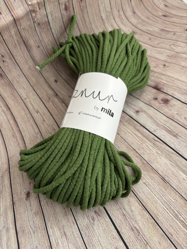 Šňůra MILA 5mm / 50m - Avokádo