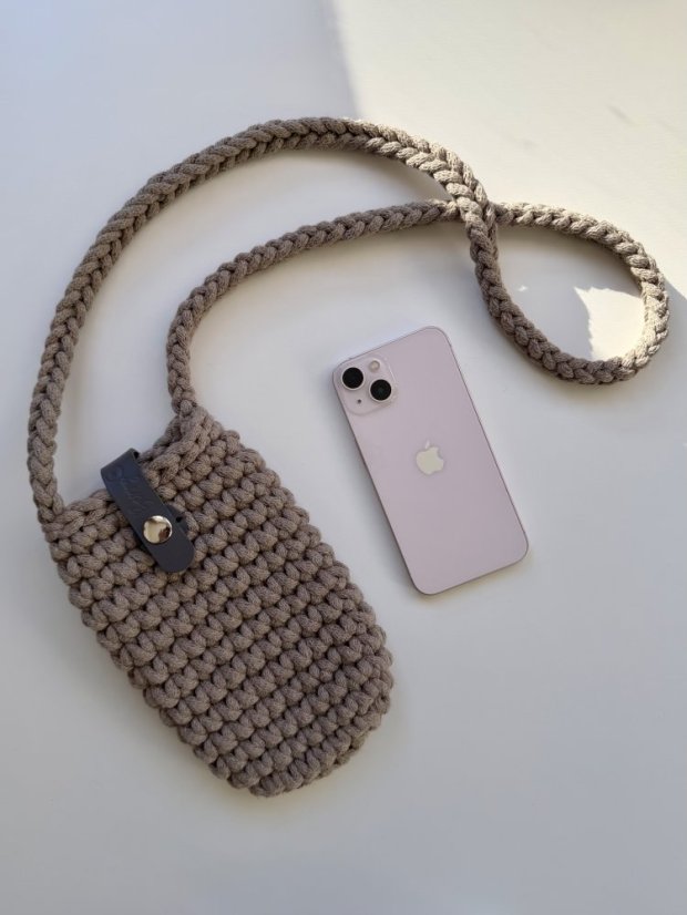 Kapsička na mobil - Cappuccino