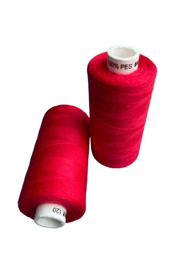 444 nite polyesterove unipoly cervena jasna 336