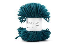 2731 bavlnena snura mila 3mm morska zelen p64