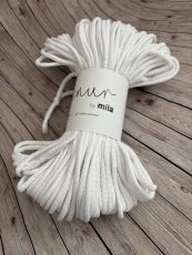 Šňůra MILA 5mm / 50m - Bílá