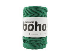 140 bavlnena snura boho zelena travova