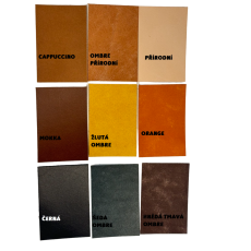 Cedulka kožená OVEČKA 60x40mm (Barva Capuccino)