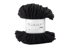 2842 bavlnena snura mila 5mm antracitova p06