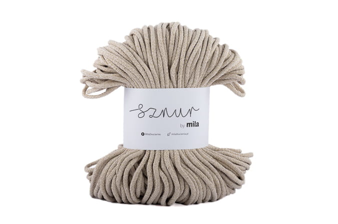 3172 bavlnena snura mila glitter 5mm zlata pg119