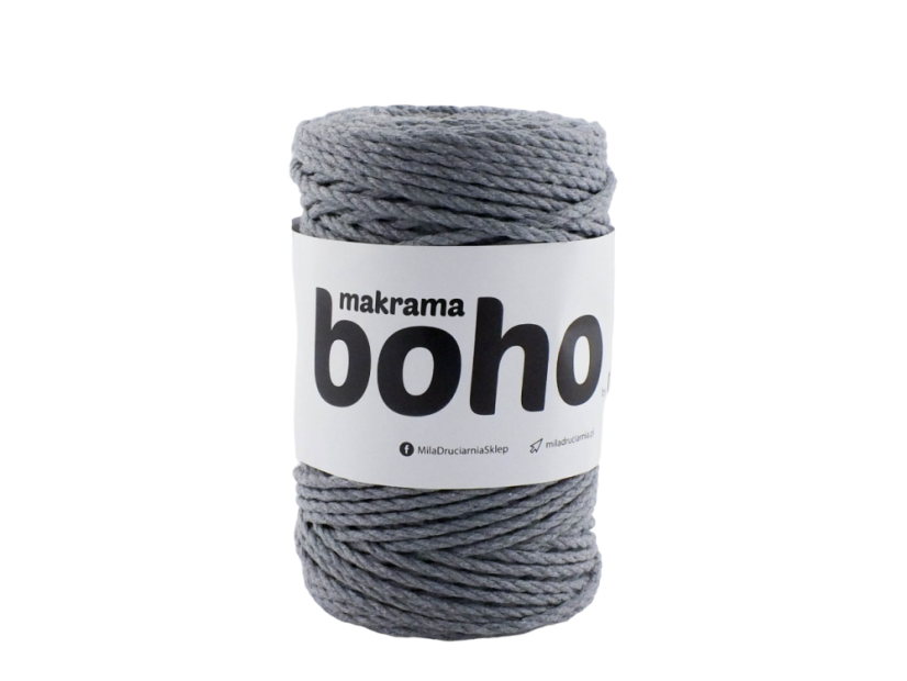 134 bavlnena snura boho seda tmava