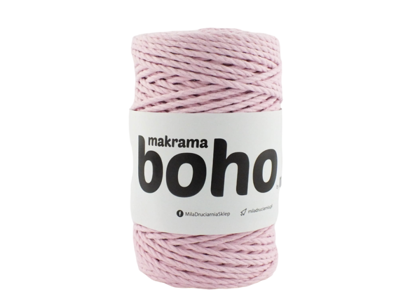 116 bavlnena snura boho ruzova