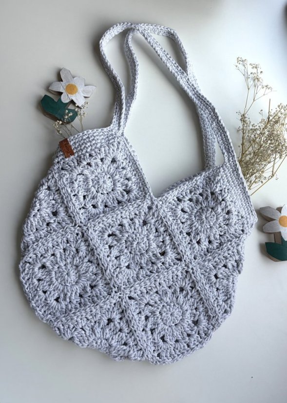 Granny bag Daisy Silver