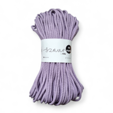 Bavlněná šňůra na šití 6mm/50m - LEVANDULOVÁ/P68