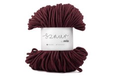 2878 bavlnena snura mila 5mm burgund p21