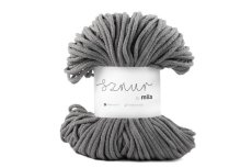 2794 bavlnena snura mila 3mm seda tmava p04