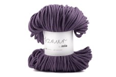 2638 bavlnena snura mila 3mm fialkova p69