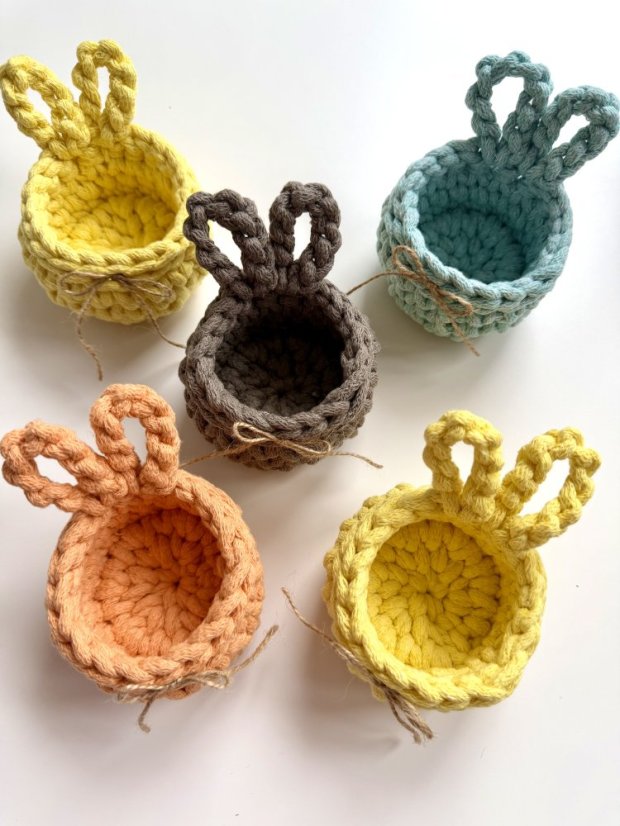 Mini velikonoční košíčky