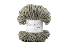 2743 bavlnena snura mila 3mm olivova jasna p49