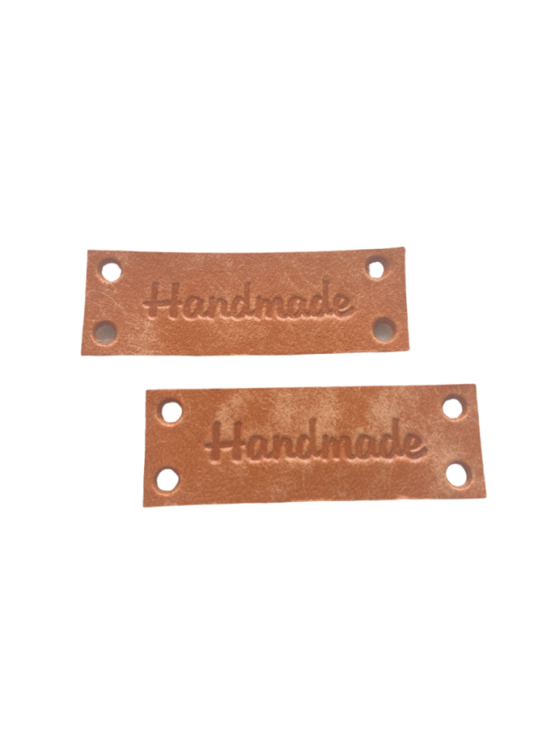 Cedulka Handmade 45x15mm (Barva Capuccino)