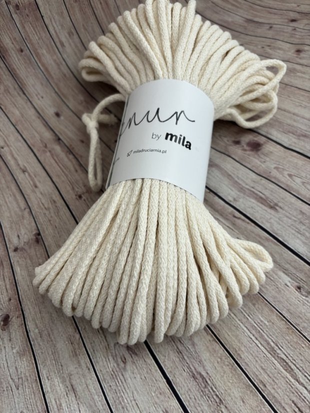 Šňůra MILA 5mm / 50m - Ecru