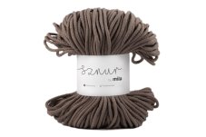 2728 bavlnena snura mila 3mm mokka p17