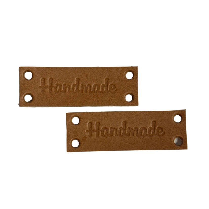 Cedulka Handmade 45x15mm (Barva Capuccino)