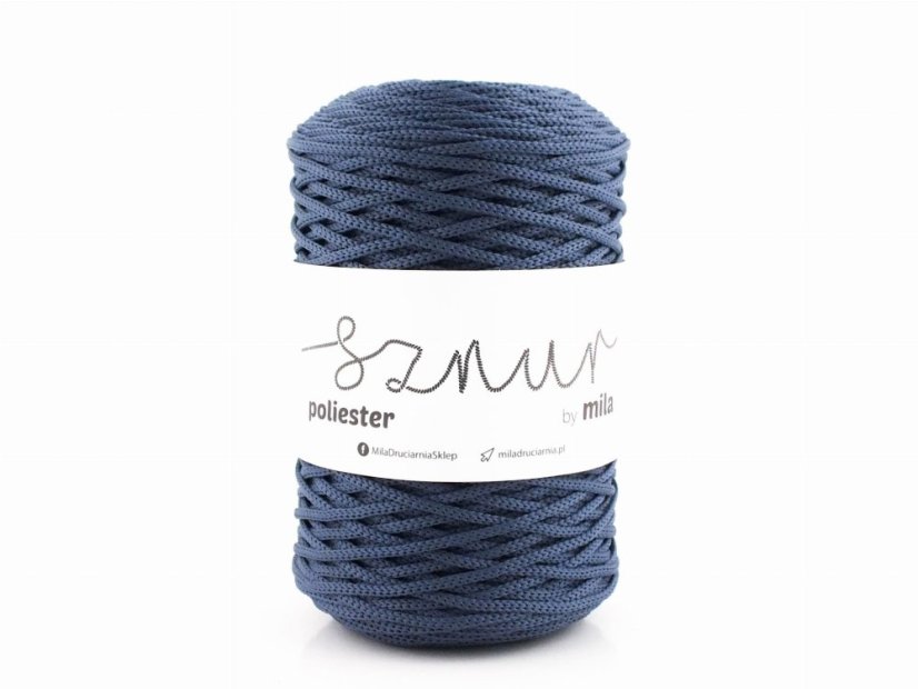 Polyesterová šňůra 3mm/200m - Jeansová
