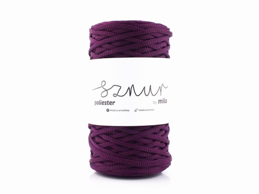 Polyesterová šňůra 5mm/100m - Lilek Polyesterová šňůra 5mm/100m - Lilek