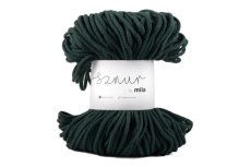 3085 bavlnena snura mila 5mm zelena lahvova p47