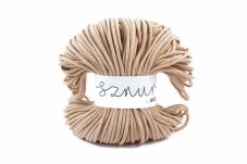 2668 bavlnena snura mila 3mm karamelova p14