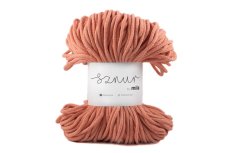 2698 bavlnena snura mila 3mm lososova jasna p33