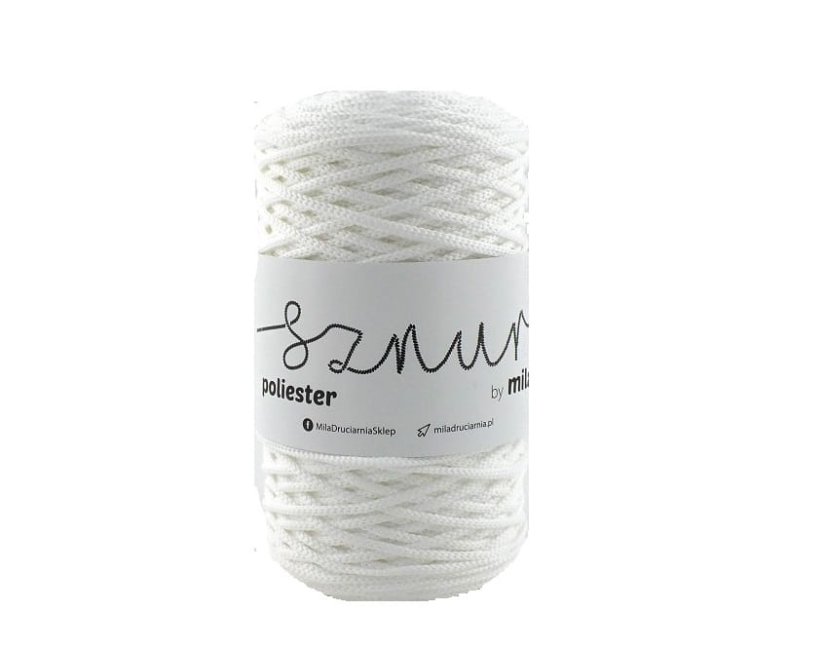 Polyesterová šňůra 3mm/200m - Bílá