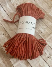 Šňůra MILA 5mm / 50m - Měděná zlatá